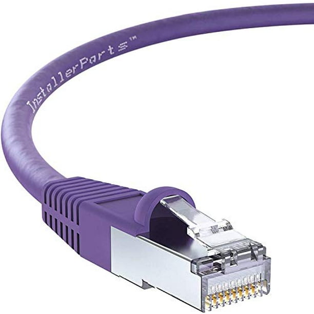 50 ft Purple Cat6 Patch Cable 550Mhz 
